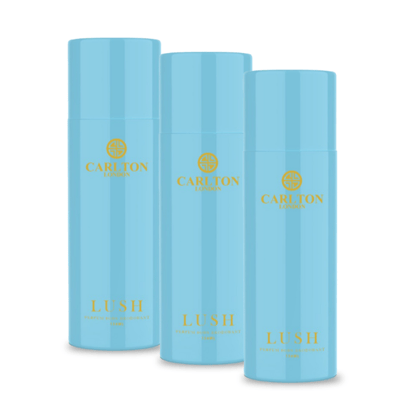 (Pack of 3) Carlton London Lush Deodorant - 150ml (Pack of 3) Carlton London Lush Deodorant - 150ml - Default Title