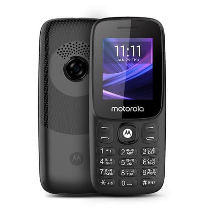 Motorola All-New A300-2026 Dual Sim keypad Phone | 2 Years Replacement | Type C Charging Port |Long Lasting Battery | Loud Sound | Wireless FM | (Black) Motorola All-New A300-2026 Dual Sim keypad Phone | 2 Years Replacement | Type C Charging Port |Long L