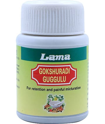 Lama Gokshuradi Guggulu Tablet 30 Gm Pack of 3