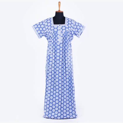 RELAX Cotton Nighty PLEATED XL