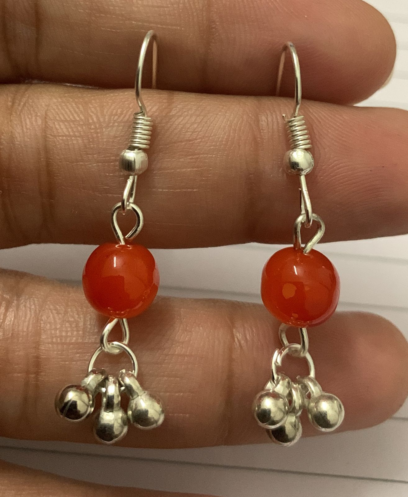Charming Glass Bead Earrings
