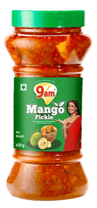 9am Mango Pickle, 450 gm - Buy 1 Get 1 Free