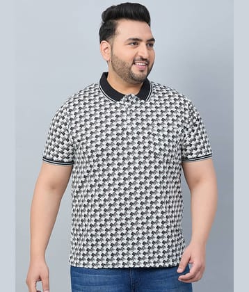 AUSTIVO Cotton Blend Regular Fit Printed Half Sleeves Men's Polo T Shirt - Multicolor ( Pack of 1 )