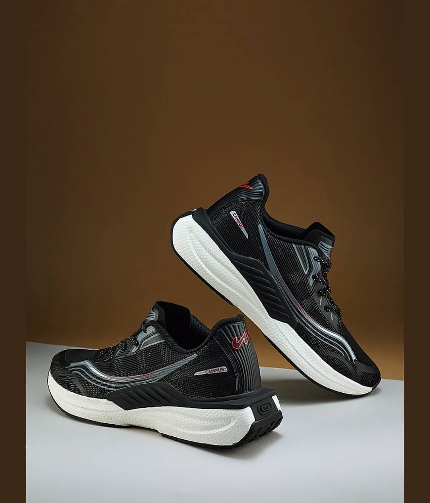 Campus CREED Black Men's Sports Running Shoes
