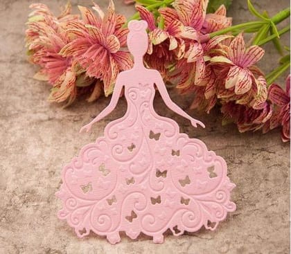 Fairy Dress - Die Cuts  5 pcs