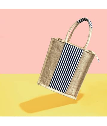 ENSAC - Blue Jute Grocery Bag