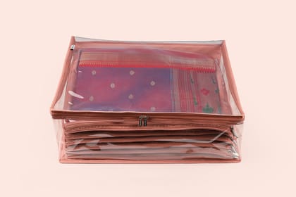 Saree/ Dress Cover (6 Sleeves) – Toasted Peach