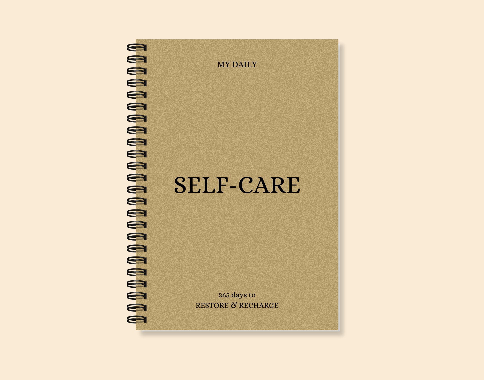 "SELF CARE" – Elegant & Inspiring Diary for Daily Reflection
