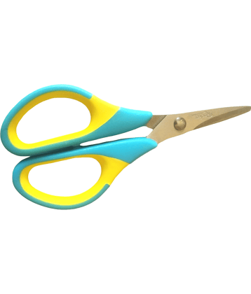 School Stainless Steel Student Children Cutting Safety Small Kids Mini Scissors 4.5 cm