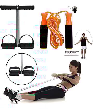 Tummy Trimmer Stomach and Abdominal or Belly Exerciser Equipment with Skipping-Rope Jump Skipping Rope for Men, Women, Weight Loss.