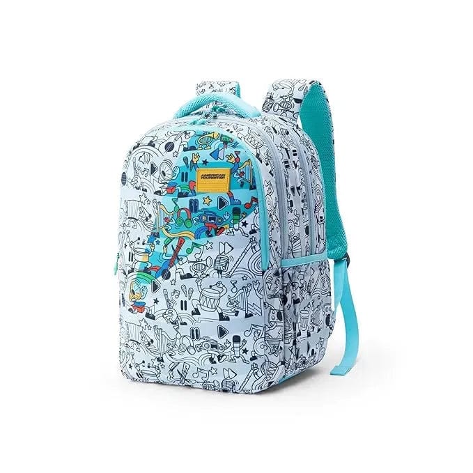 American Tourister Pazzo 4.0 XL Diy White 31 Ltrs