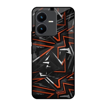 Vector Art Glass Case for Vivo Y22