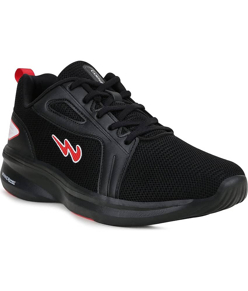 Campus MAGNITE Black Men's Sports Running Shoes