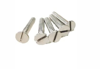 Single slotted sheet metal screws Sizes:8x38