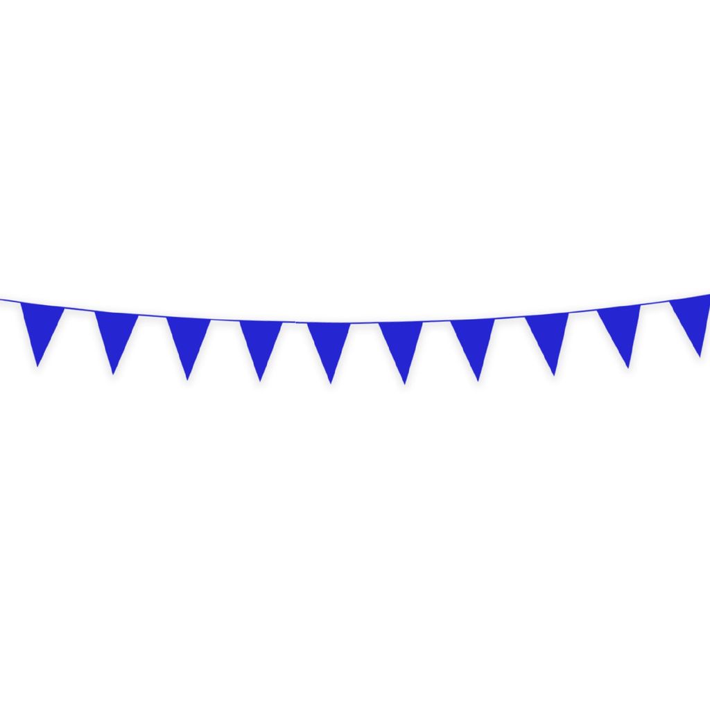 Dark Blue Bunting Banner - Over 6 FT - Party and Festive Needs | Buy online on ZillyBuy
