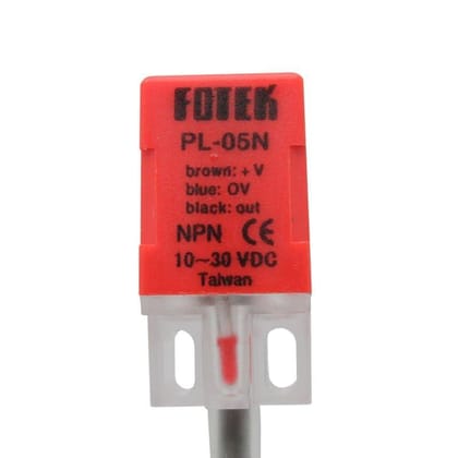 FOTEK PL-05N Proximity Sensor, NPN, 10-30 VDC, Inductive Type, Compact Design, for Industrial Applications FOTEK PL-05N Proximity Sensor, NPN, 10-30 VDC, Inductive Type, Compact Design, for Industrial Applications