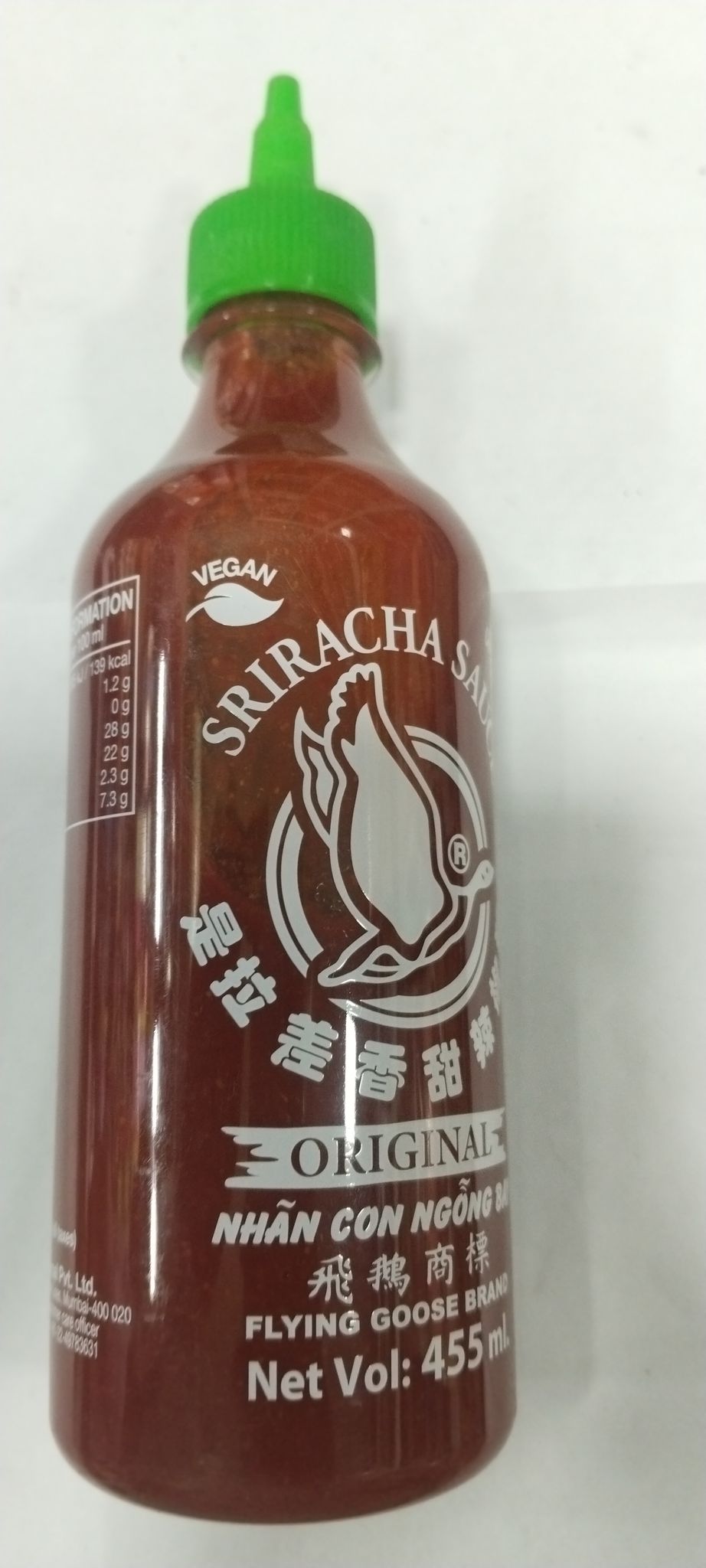 Sriracha sauce original 