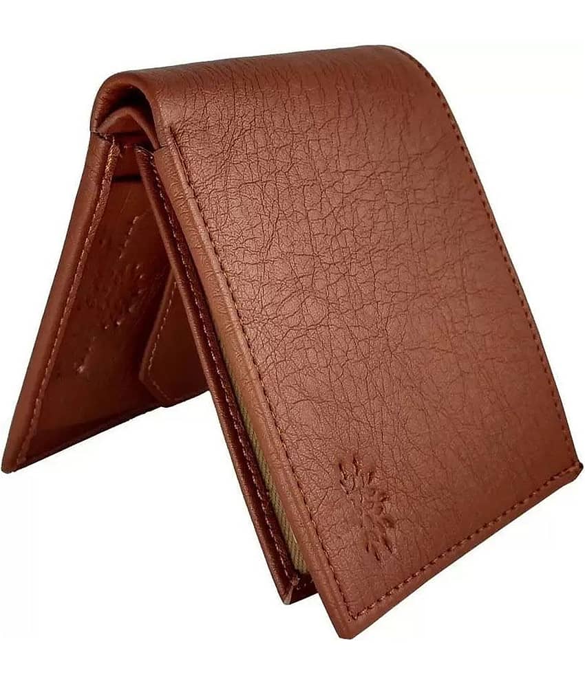 SATISFY DEAL Leather Khaki Casual Money Clipper