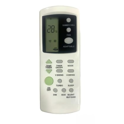 Remote No. 210G (No Backlight), Compatible for Godrej AC Remote Control (Exactly Same Remote will Only Work)