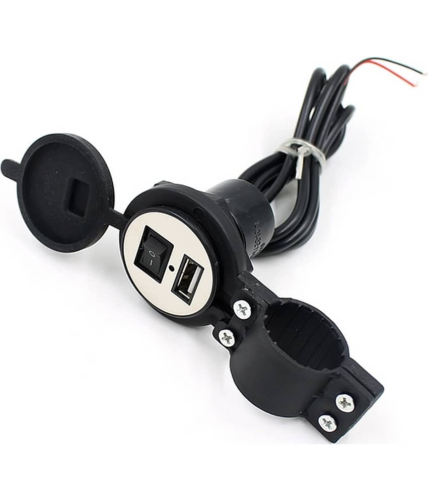 Motorcycle Bike Mobile Phone USB Charger Power Adapter 12v (Waterproof)