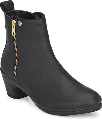 El Paso Black Women's Ankle Length Boots