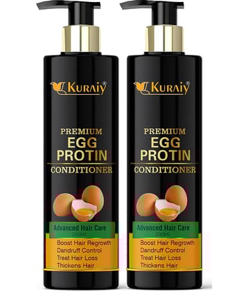KURAIY EGGPROTEIN CONDITIONER FOR SMOOTH & SHINY HAIR 200ML PACK OF 2