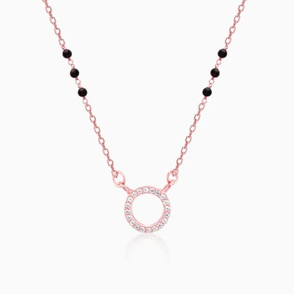 Rose Gold Connected for Life Mangalsutra
