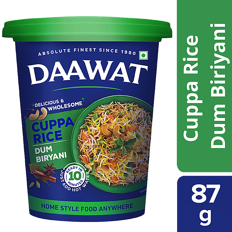 Daawat Cuppa Rice Dum Biryani, 90 gm