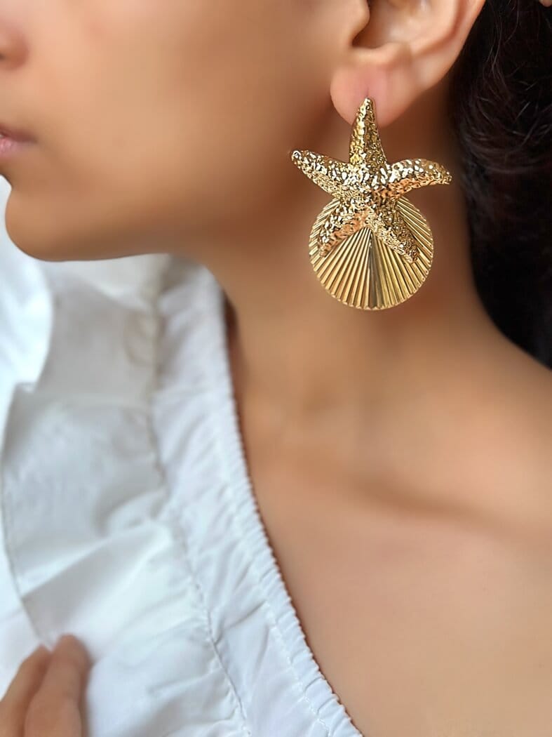 Ocean Star Studs