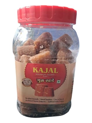 KAJAL KOLHAPURI JAGGERY CUBES  500GM