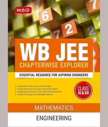 MTG WB JEE Chapterwise Explorer Mathematics For 2025 Exam - WB JEE Engineering Previous Years Solved Papers (PYQ Book) | Model Test Papers with Detailed Solutions