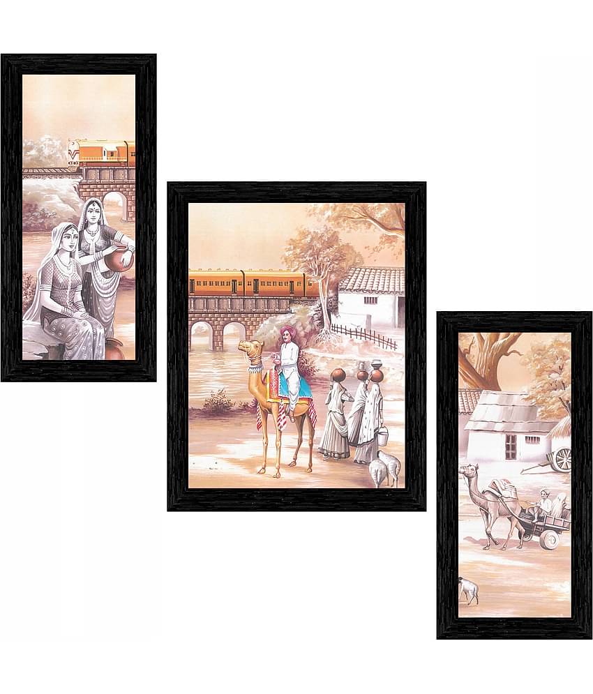 Indianara - Landscape Painting With Frame