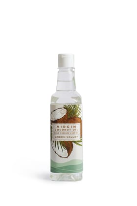 Green Valley Cold Pressed 100% Pure and Natural Virgin Coconut Oil, PET Bottle 500ml