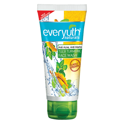 Everyuth Naturals Tulsi Turmeric Face Wash, 50gm