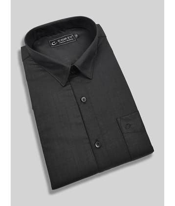 Comey Cotton Blend Regular Fit Full Sleeves Men's Formal Shirt - Brown ( Pack of 1 )