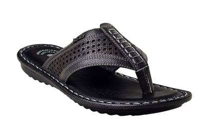 Inblu Gents Black Chappal PU-Black / 7