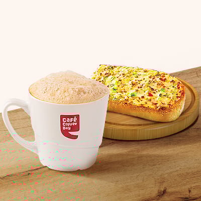 Filter Coffee N Chilli Cheese Toast