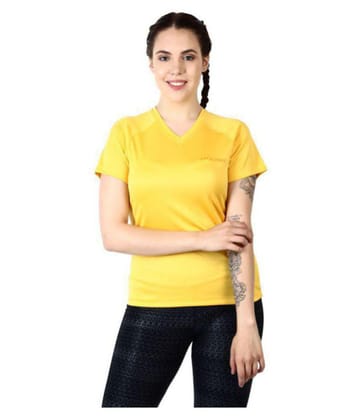 OFF LIMITS Yellow Polyester Tees - M