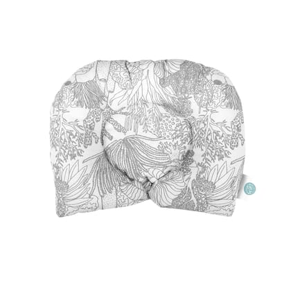 SMOKY GREY CORAL NESTO PAD U-SHAPED PILLOW-MINI (0-8 MONTHS)