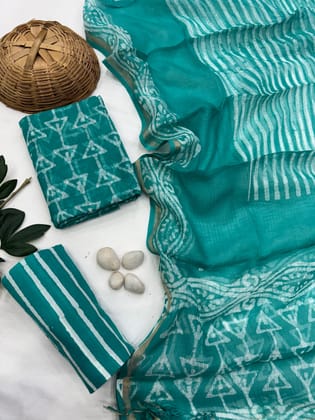 Ethnic kota doriya suit set