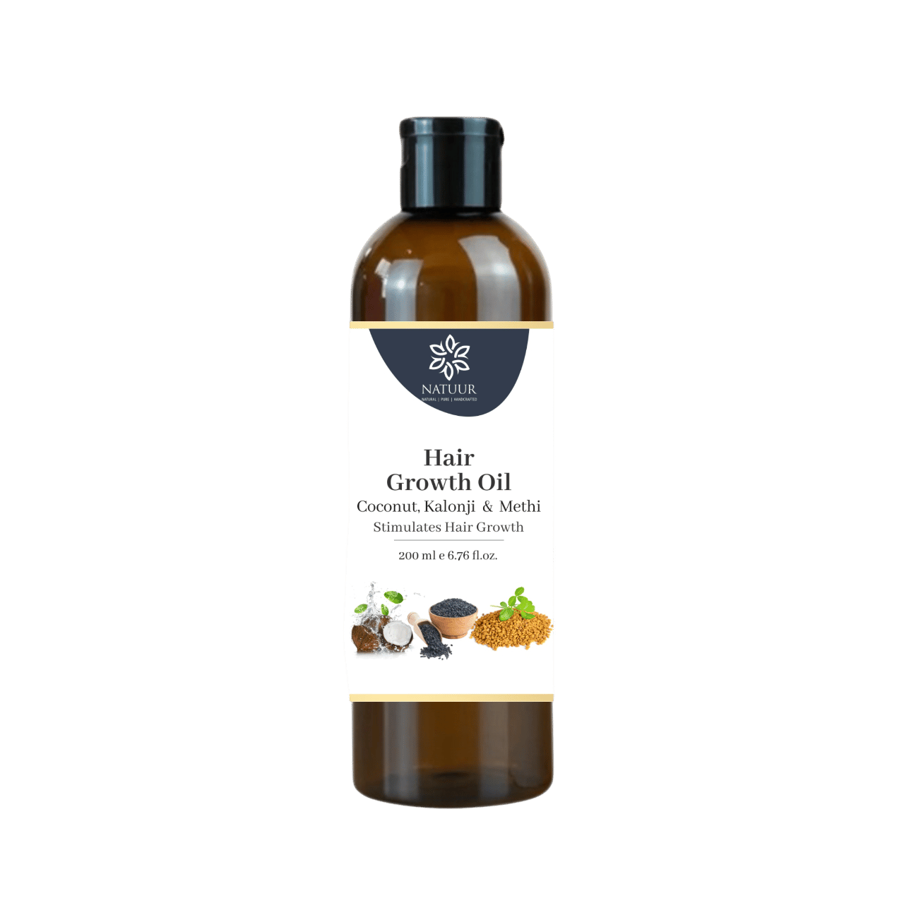 Daily Hair Nourishing Oil | Coconut | Methi | Kalonji | Nourish | Strengthen | Protect