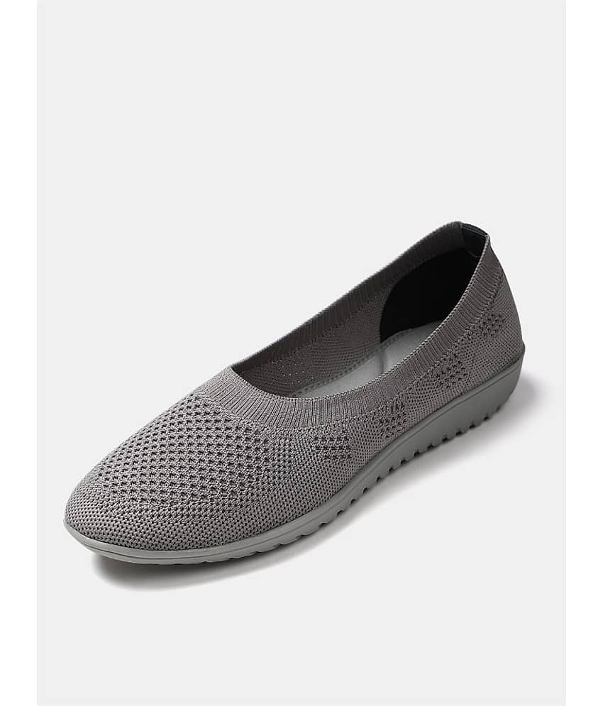 MARC LOIRE Gray Ballerinas