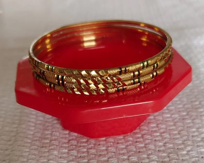 Gold Plated Bangles Elegance at Your Fingertips