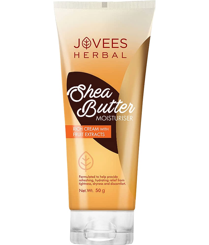 Jovees Herbal Shea Butter Moisturiser Reduces Skin Inflammation For Dry Skin 50g (Pack of 1)