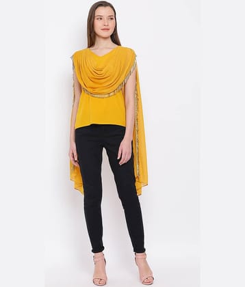 ALL WAYS YOU Women's Polyester Regular Top ( Yellow )