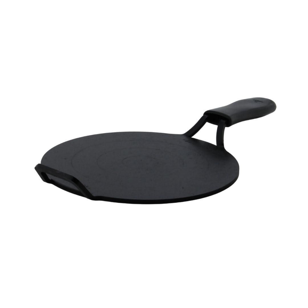 TRILONIUM Triple Seasoned Iron Dhruva Tawa 26cms, 2.2 kgs