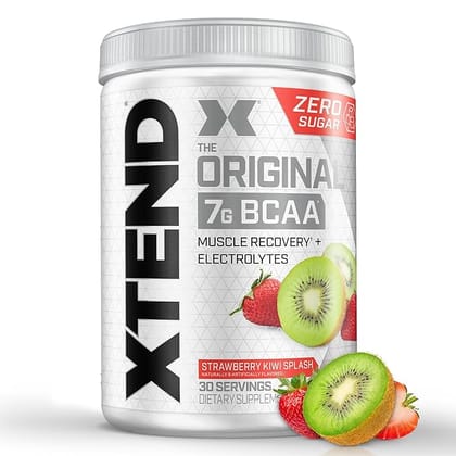 Xtend, The Original 7G BCAA, Natural Zero, Strawberry Kiwi Splash, 13 oz (367.5 g)