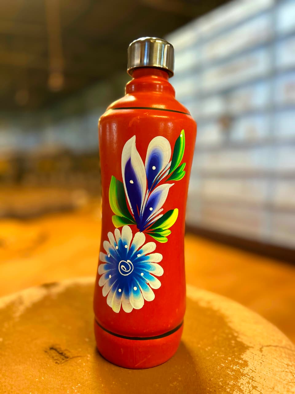 Red Clay Water Bottle