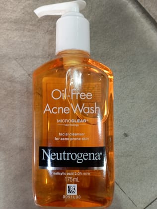 Oil free acne wash neutrogena 