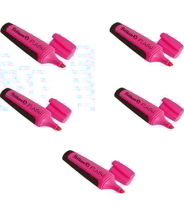 FLASH Textmaker Highlighter Pink - Pack of 10